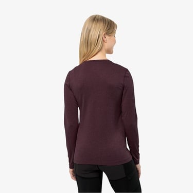  Jack Wolfskin Sky Thermal Kadın Kırmızı İçlik