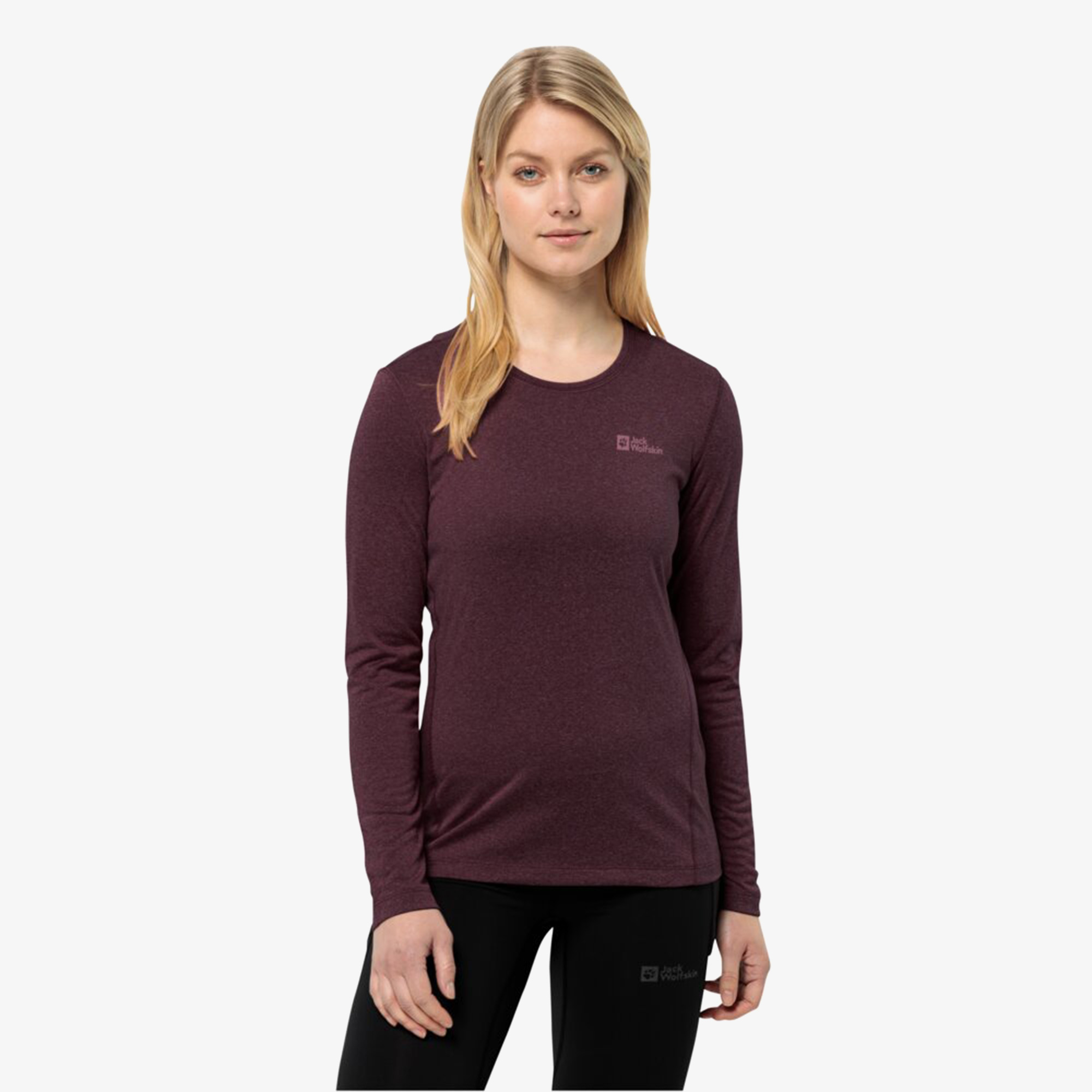  Jack Wolfskin Sky Thermal Kadın Kırmızı İçlik