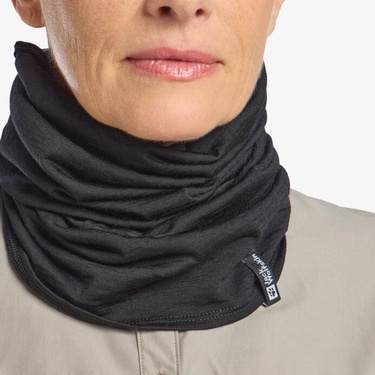 Jack Wolfskin Merino Unisex Siyah Boyunluk