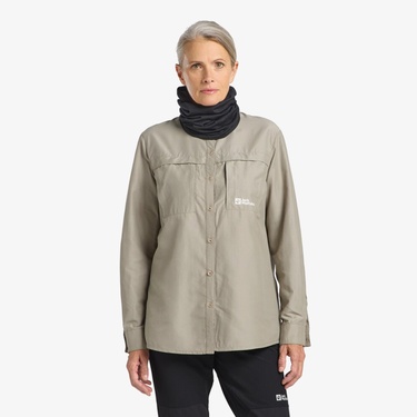  Jack Wolfskin Merino Unisex Siyah Boyunluk