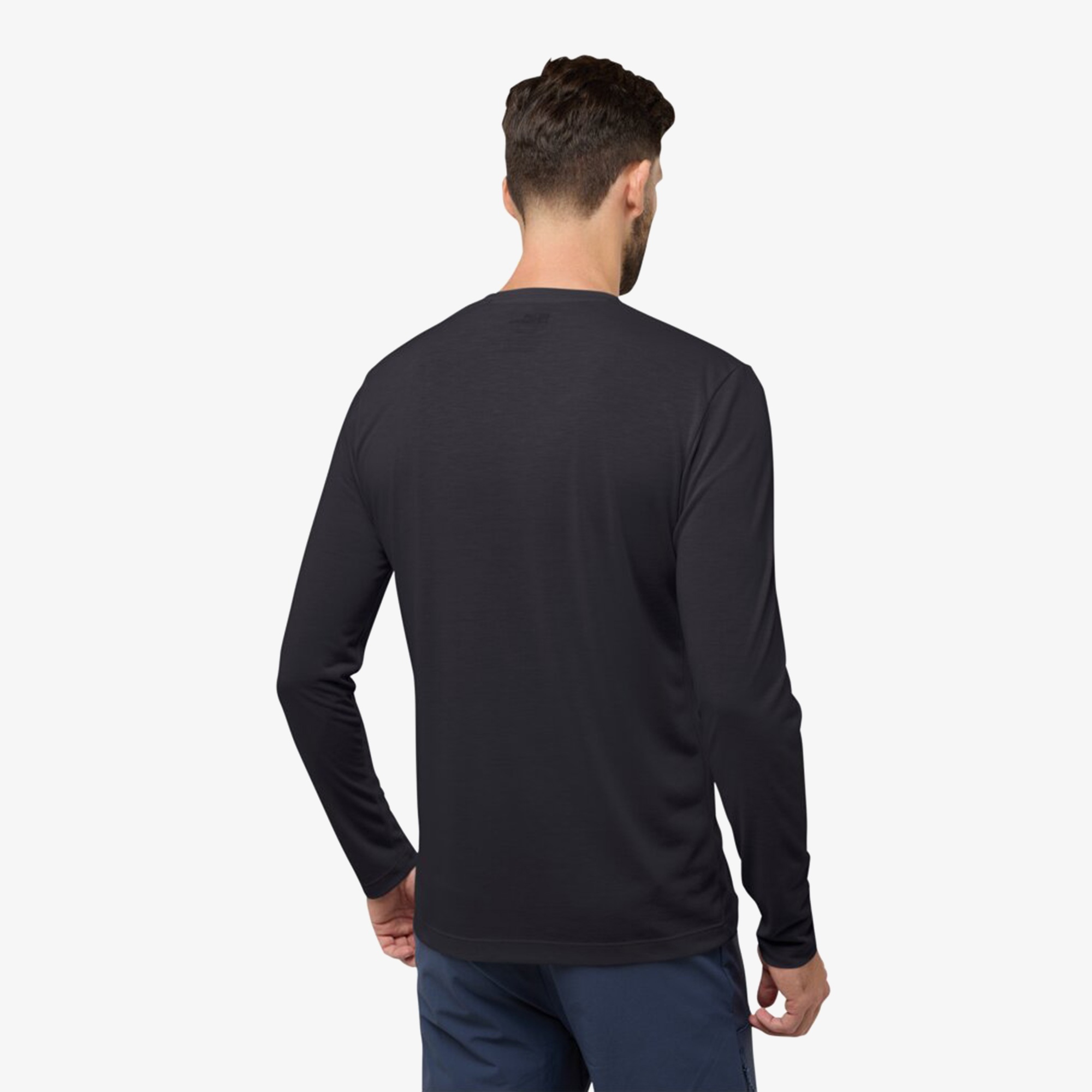 Jack Wolfskin Vonnan Erkek Siyah T-Shirt
