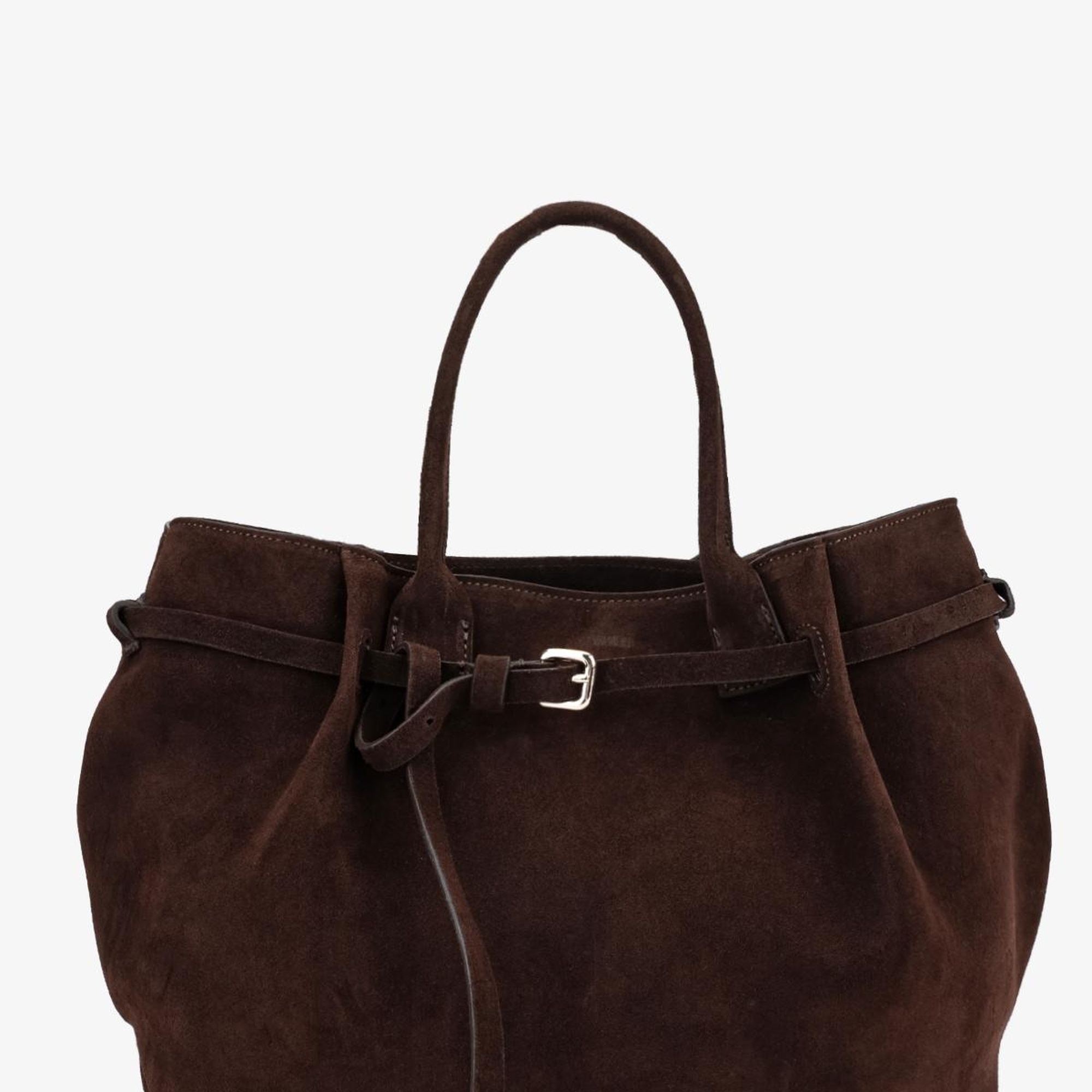 Valmenti Kadın Hakiki Deri Kahverengi Omuz Çanta