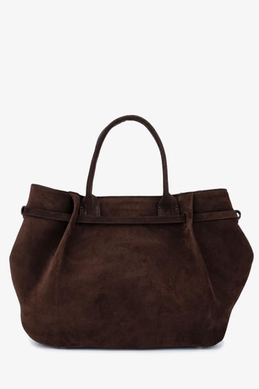  Valmenti Kadın Hakiki Deri Kahverengi Omuz Çanta