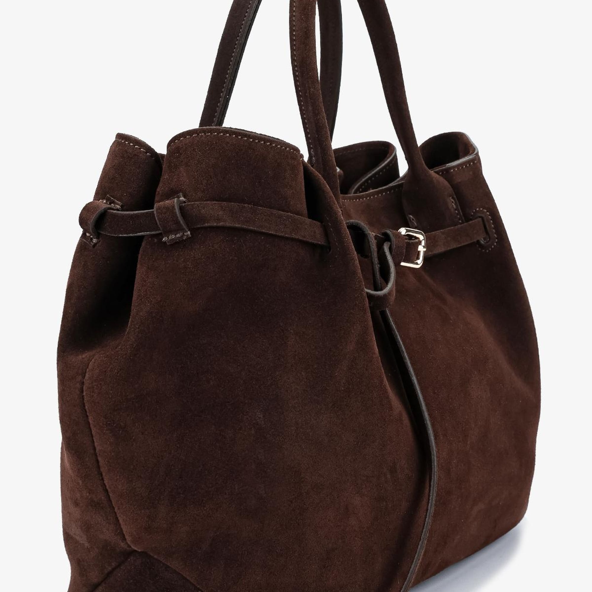 Valmenti Kadın Hakiki Deri Kahverengi Omuz Çanta