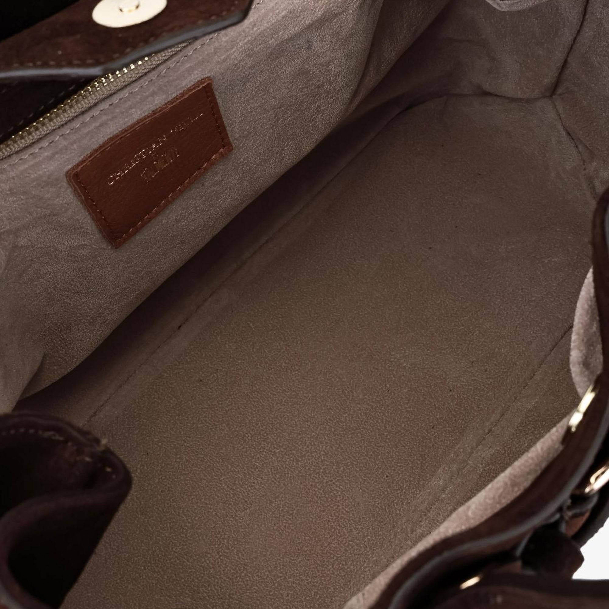 Valmenti Kadın Hakiki Deri Kahverengi Omuz Çanta