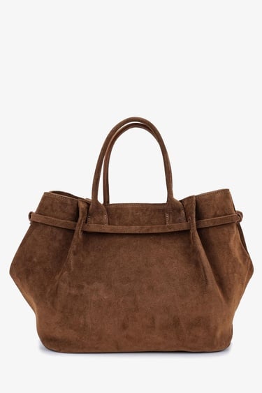  Valmenti Kadın Hakiki Deri Taba Omuz Çanta