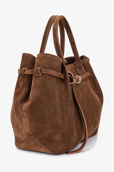  Valmenti Kadın Hakiki Deri Taba Omuz Çanta