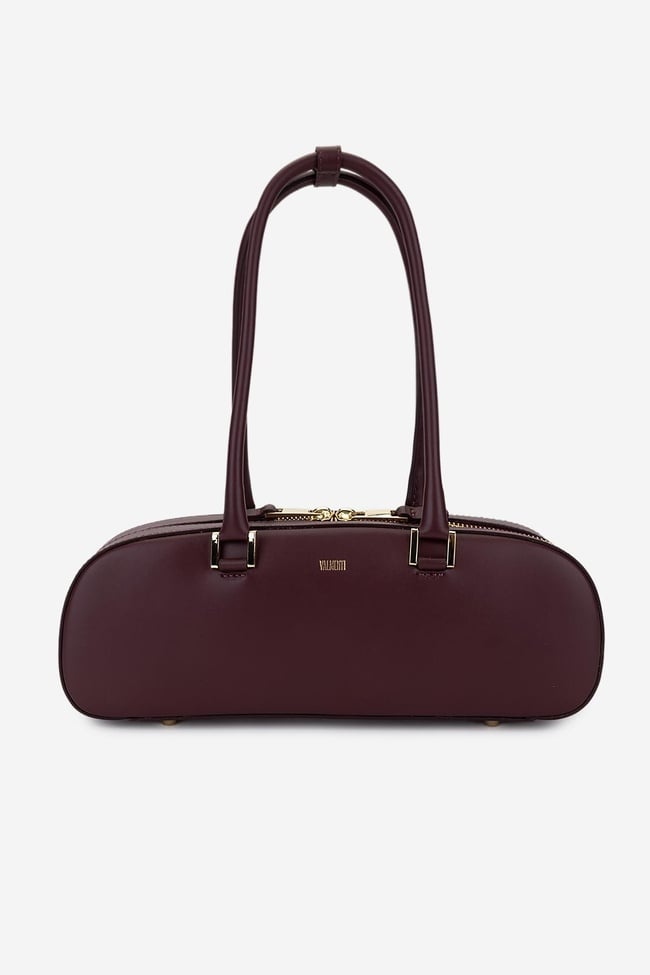  Valmenti Kadın Hakiki Deri Bordo Omuz Çanta