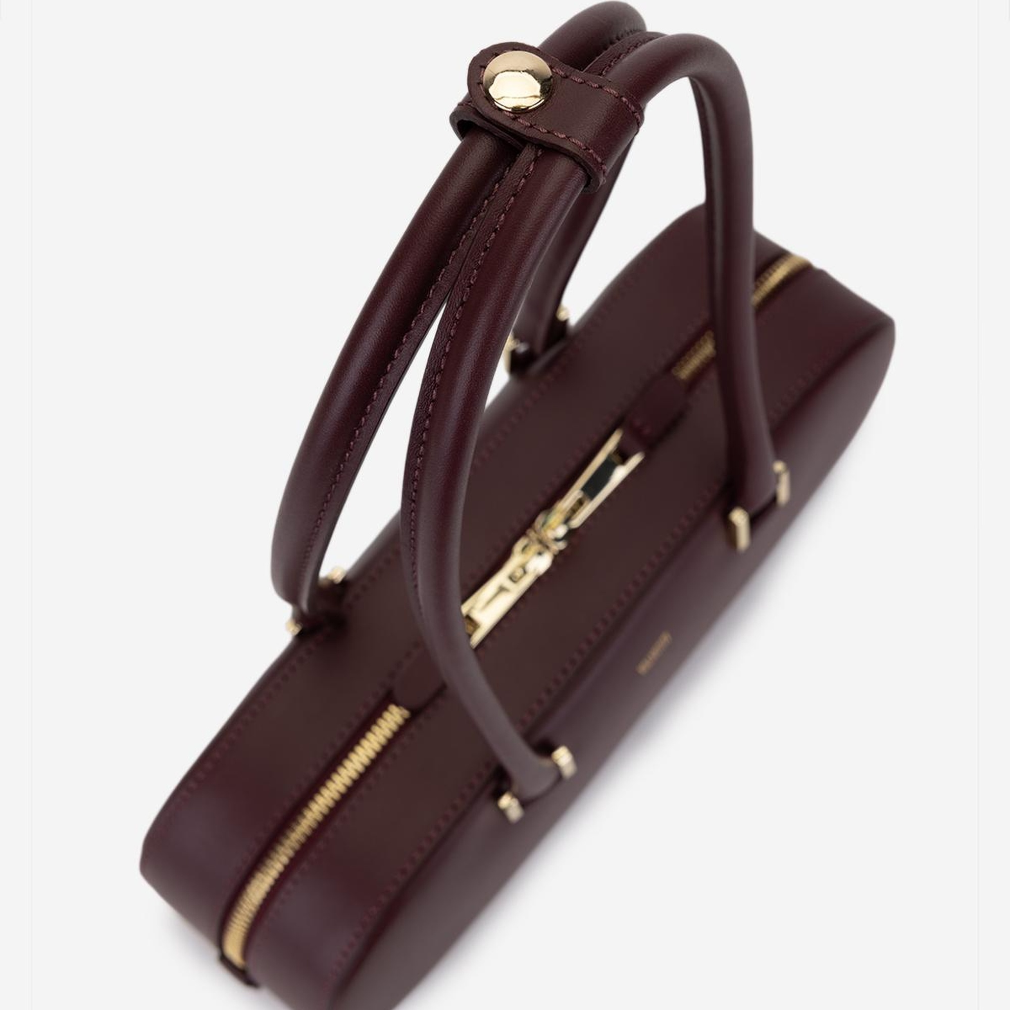 Valmenti Kadın Hakiki Deri Bordo Omuz Çanta