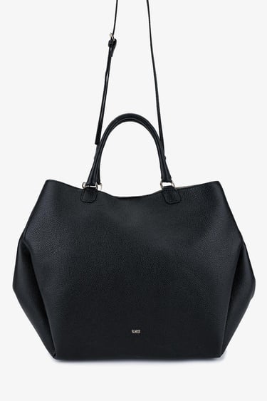  Valmenti Kadın Hakiki Deri Siyah Omuz Çanta