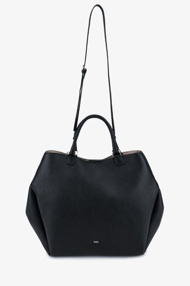  Valmenti Kadın Hakiki Deri Siyah Omuz Çanta