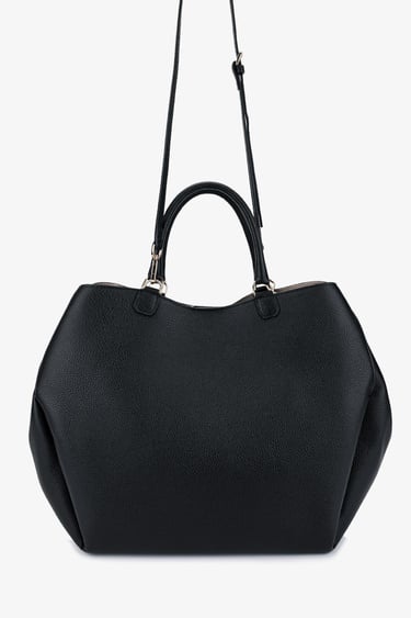  Valmenti Kadın Hakiki Deri Siyah Omuz Çanta