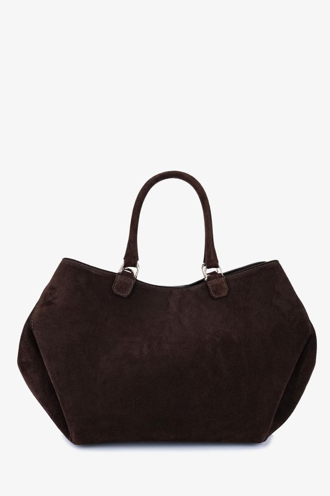  Valmenti Kadın Hakiki Deri Kahverengi Omuz Çanta