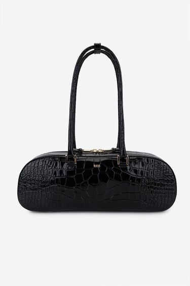  Valmenti Kadın Hakiki Deri Siyah Omuz Çanta