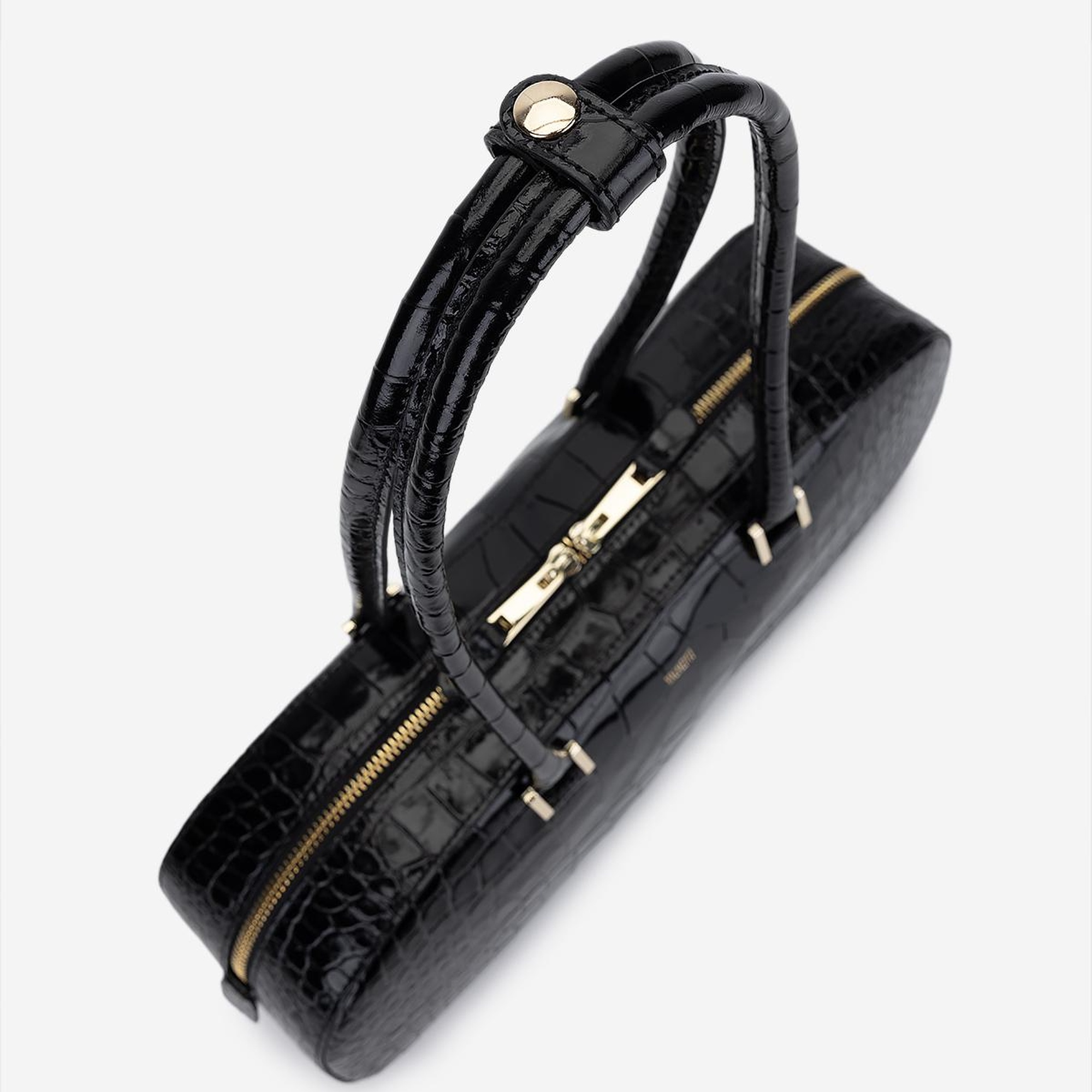 Valmenti Kadın Hakiki Deri Siyah Omuz Çanta