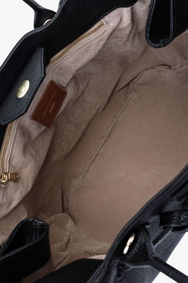  Valmenti Kadın Hakiki Deri Siyah Omuz Çanta