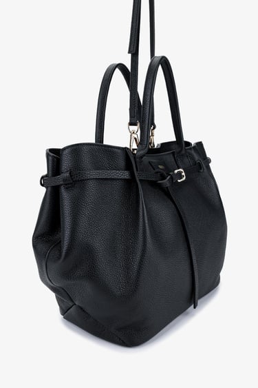  Valmenti Kadın Hakiki Deri Siyah Omuz Çanta