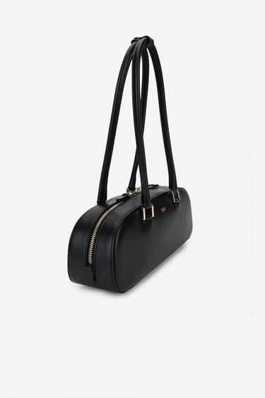  Valmenti Kadın Hakiki Deri Siyah Omuz Çanta