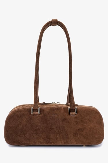  Valmenti Kadın Hakiki Deri Kahverengi Omuz Çanta