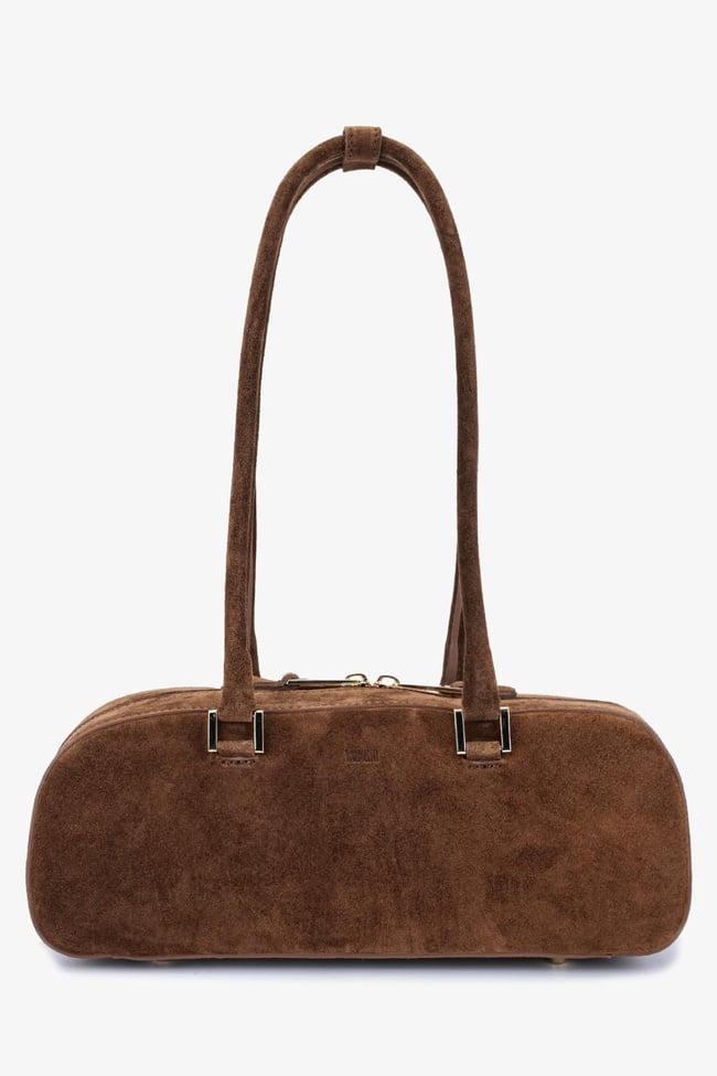  Valmenti Kadın Hakiki Deri Kahverengi Omuz Çanta