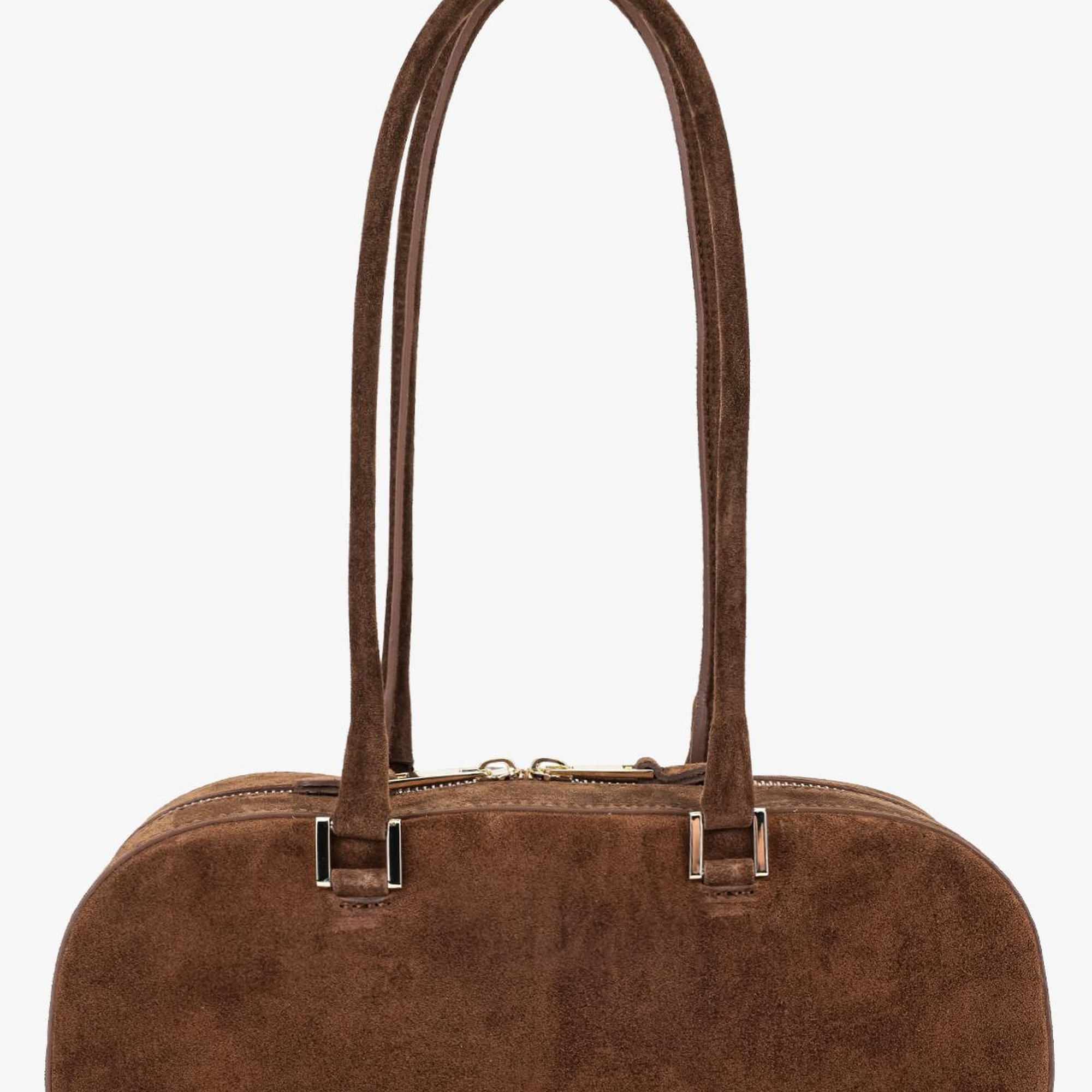 Valmenti Kadın Hakiki Deri Kahverengi Omuz Çanta