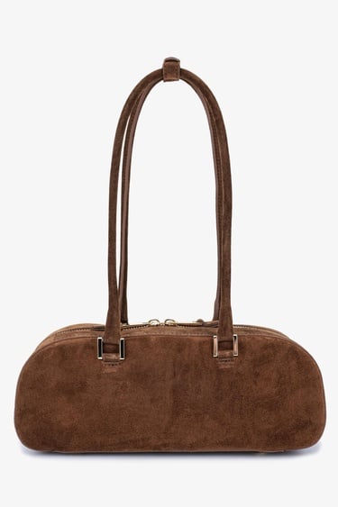  Valmenti Kadın Hakiki Deri Kahverengi Omuz Çanta