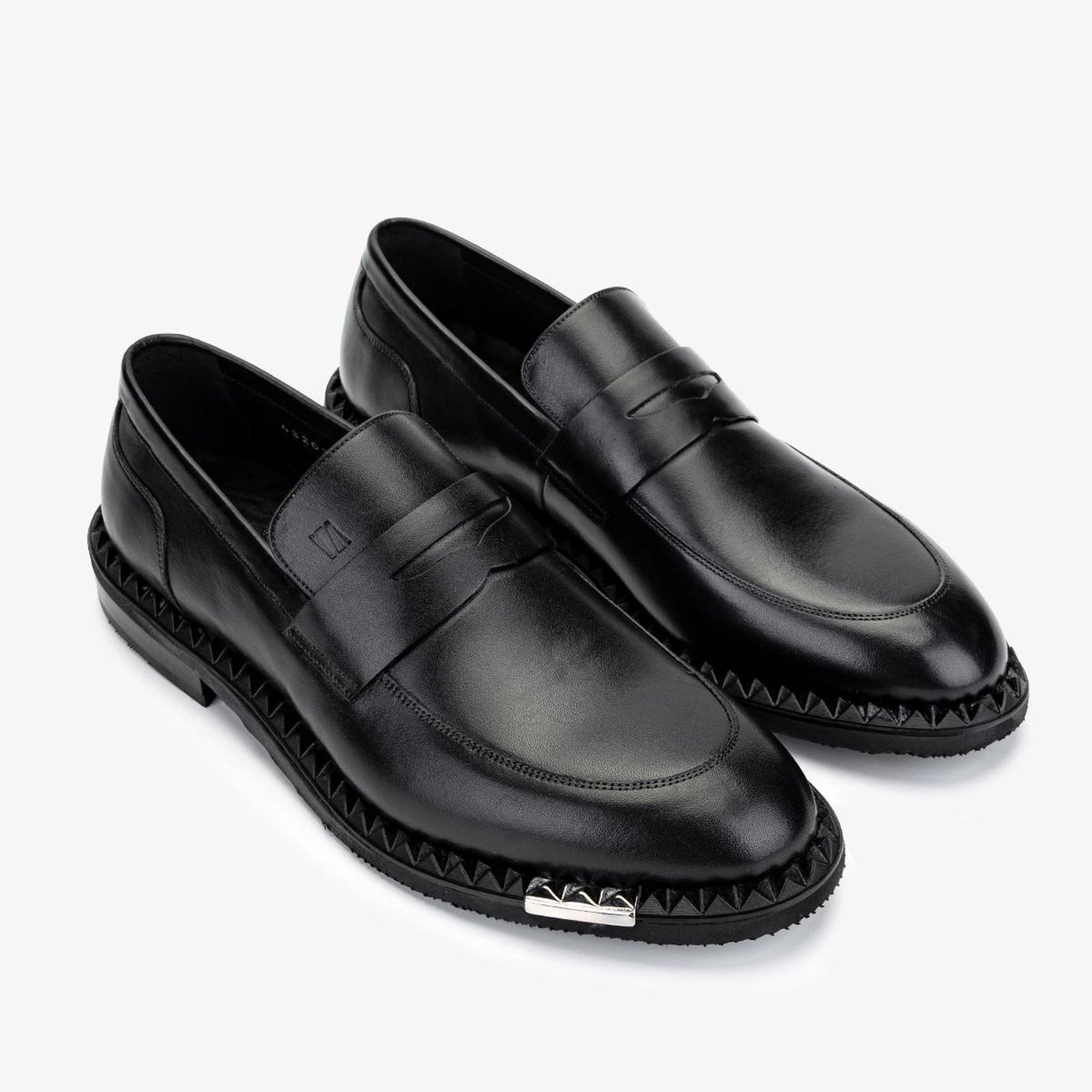 Valmenti Erkek Hakiki Deri Siyah Analin Klasik Ayakkabı