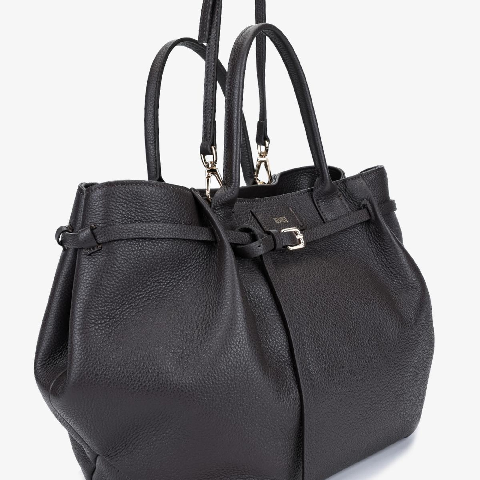 Valmenti Kadın Hakiki Deri Kahverengi Omuz Çanta