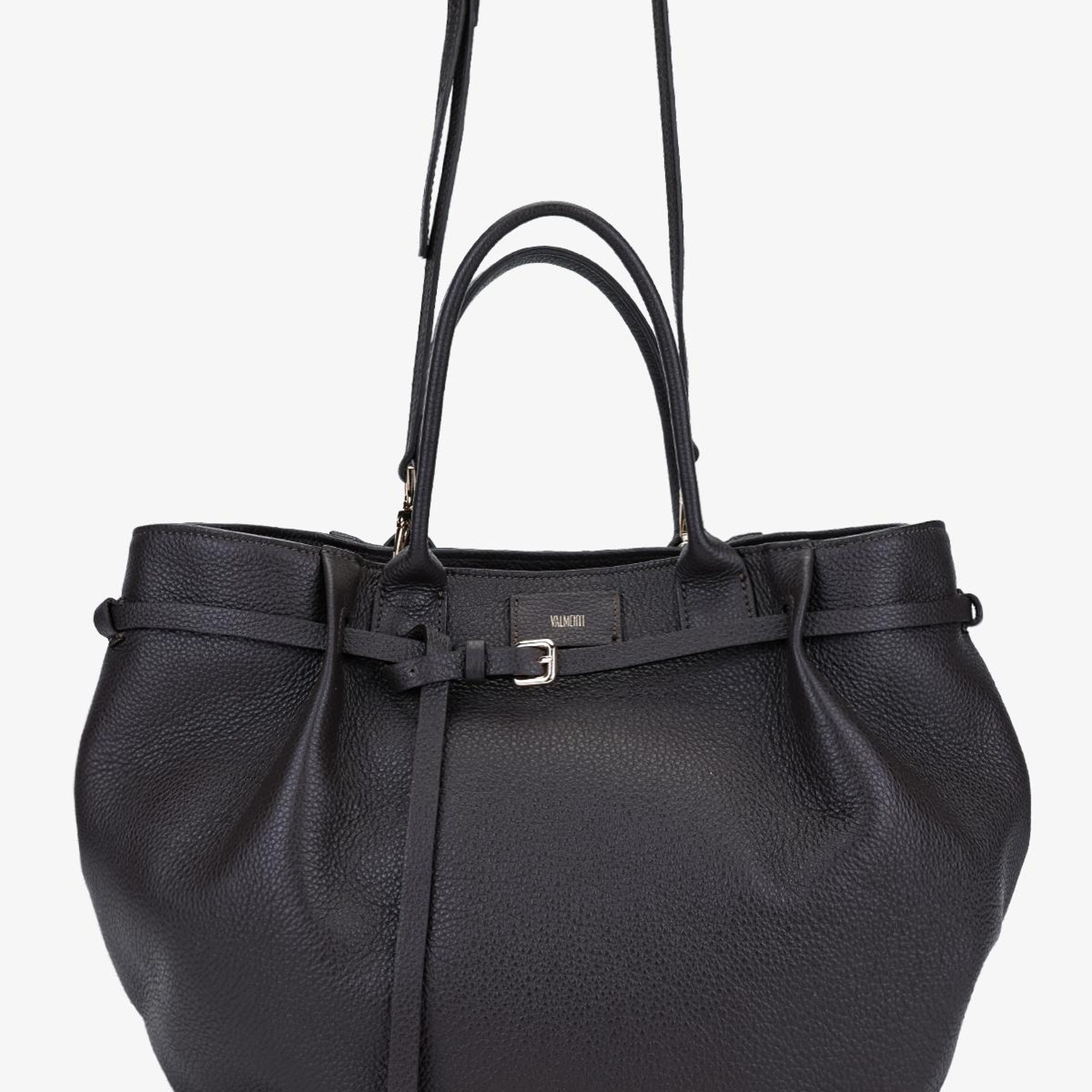 Valmenti Kadın Hakiki Deri Kahverengi Omuz Çanta