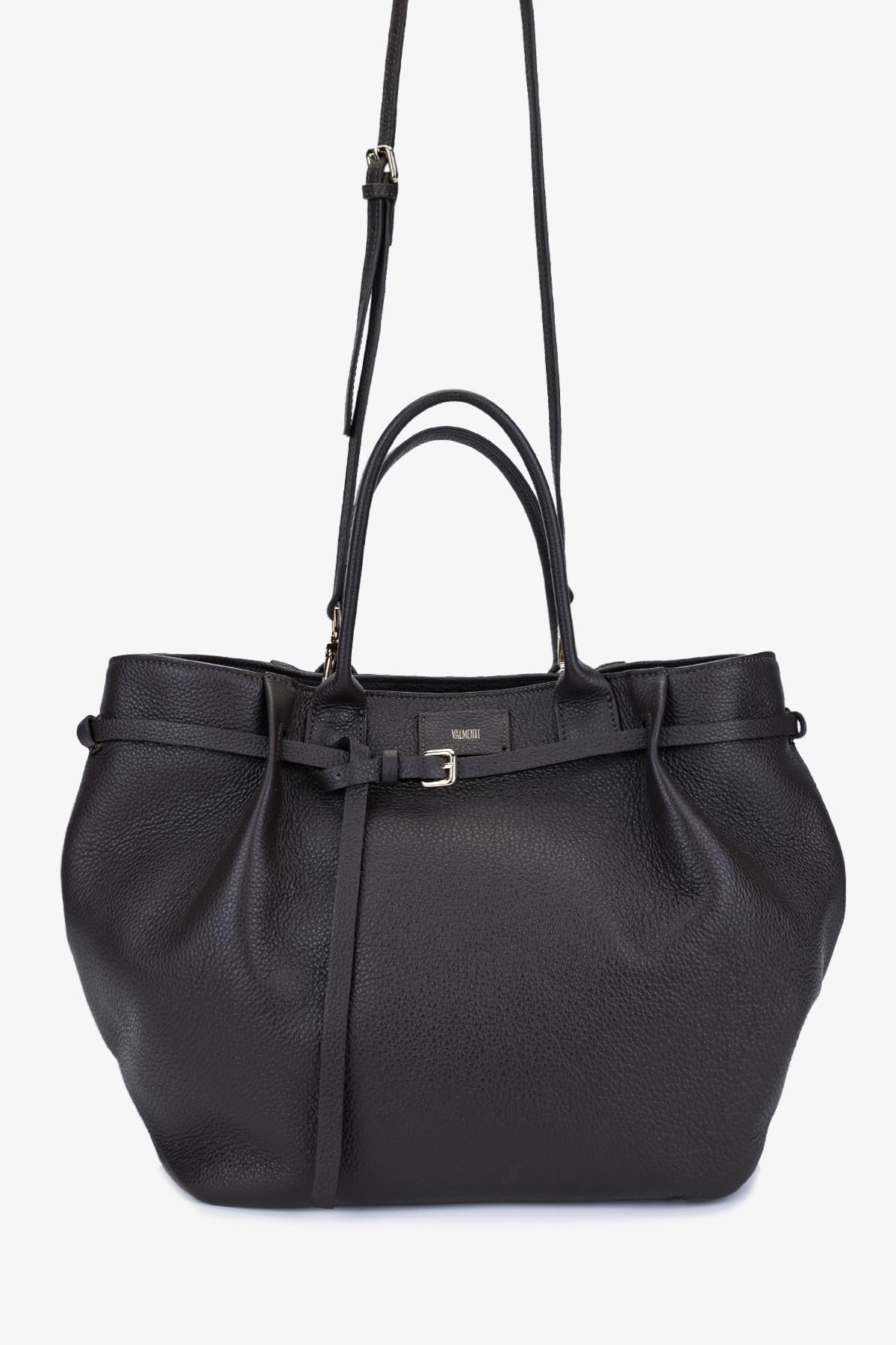  Valmenti Kadın Hakiki Deri Kahverengi Omuz Çanta