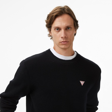  Guess Erkek Siyah Triko