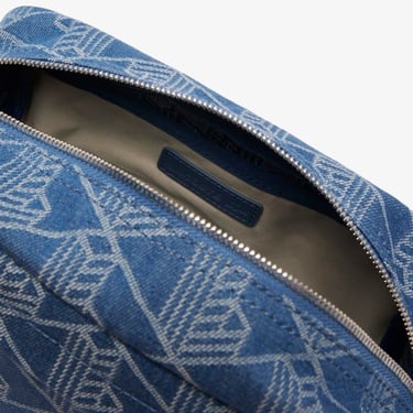  Lacoste Neocroc Unisex Monogram Mavi Seyahat Çantası