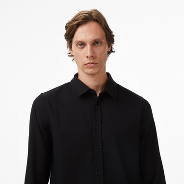  Guess Griffin Erkek Siyah Gömlek