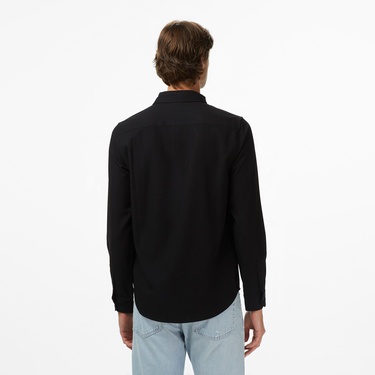  Guess Griffin Erkek Siyah Gömlek