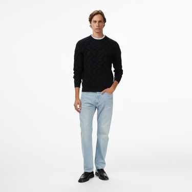  Guess John Erkek Siyah Triko