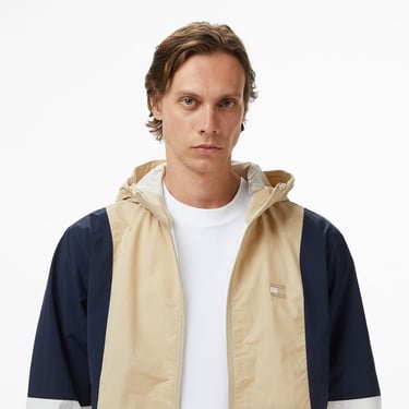  Tommy Jeans Chicago Erkek Beyaz Yağmurluk