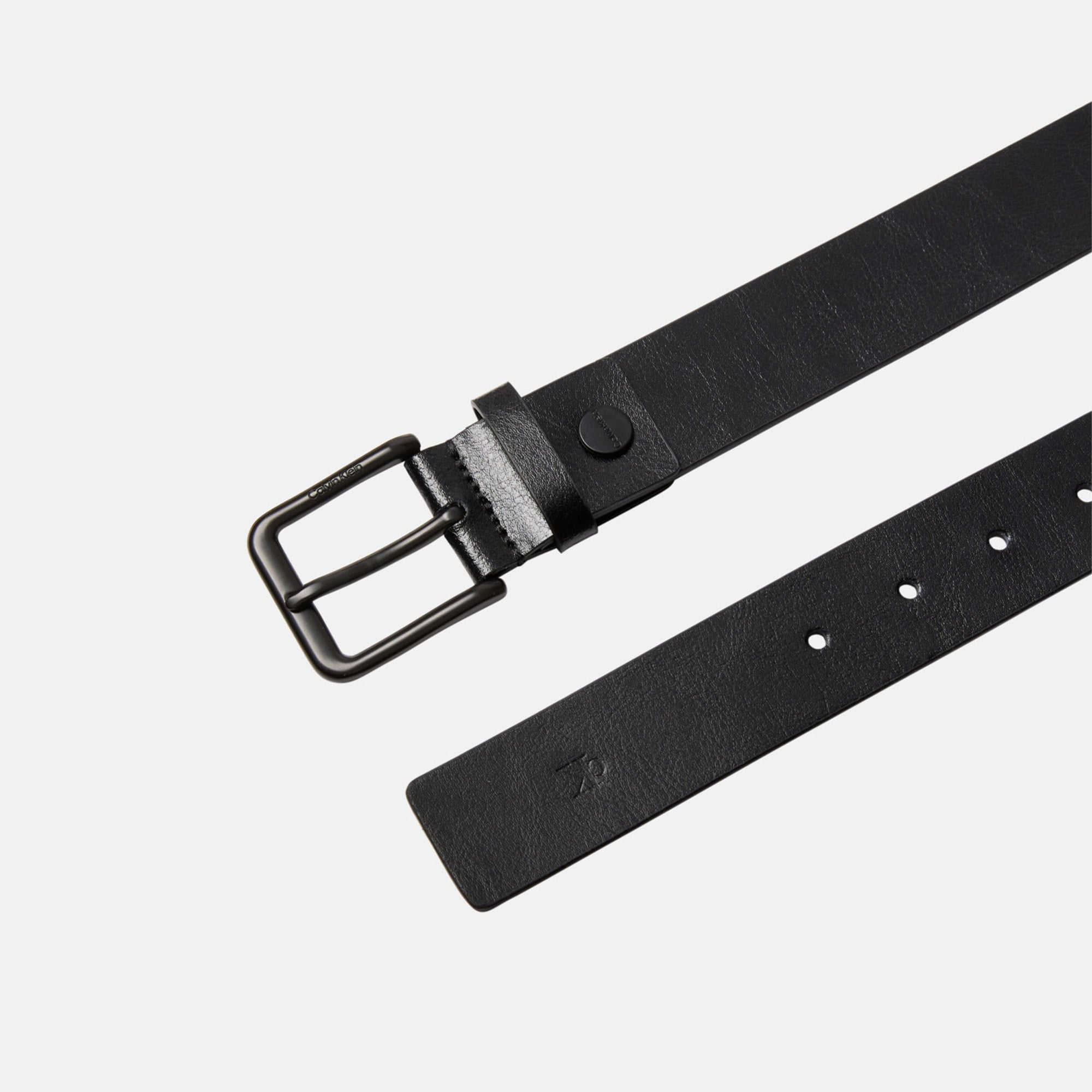 Calvin Klein Casual Pin Buckle Erkek Siyah Kemer