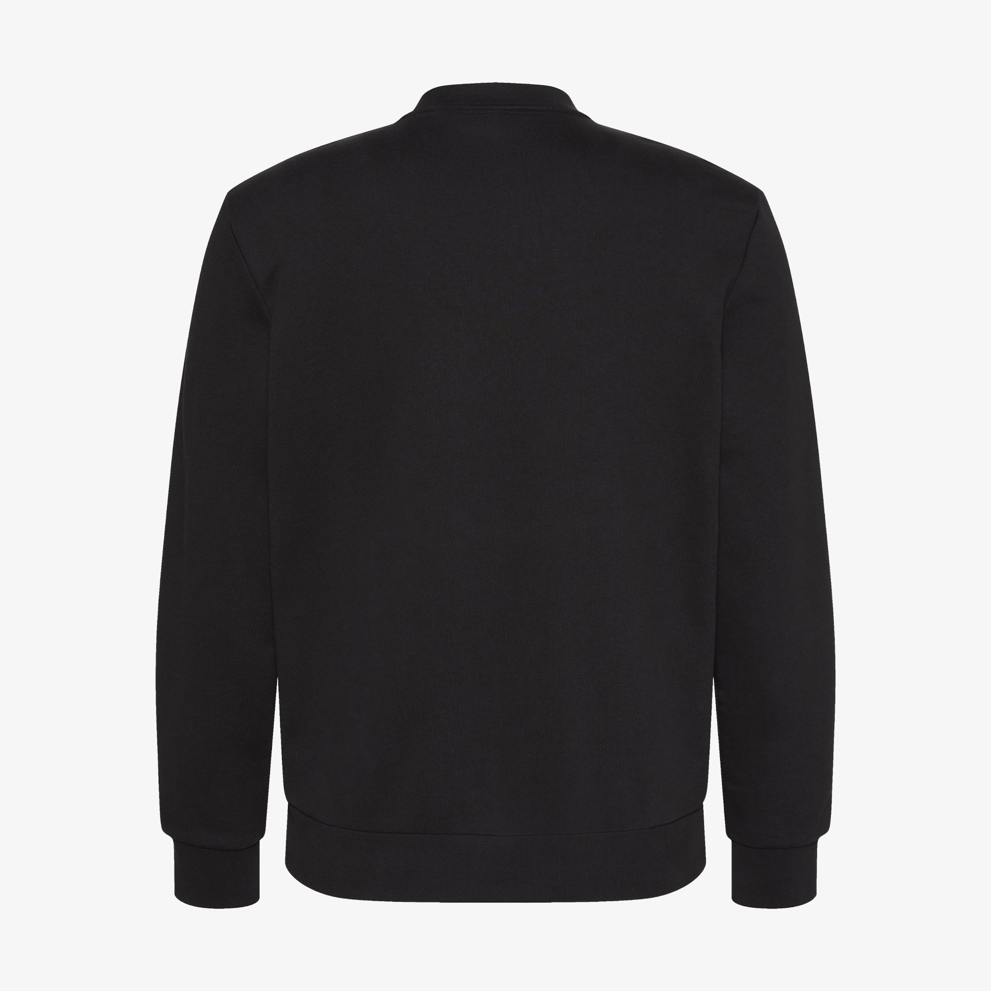 Calvin Klein Terry Bauhaus Logo Erkek Siyah Sweatshirt