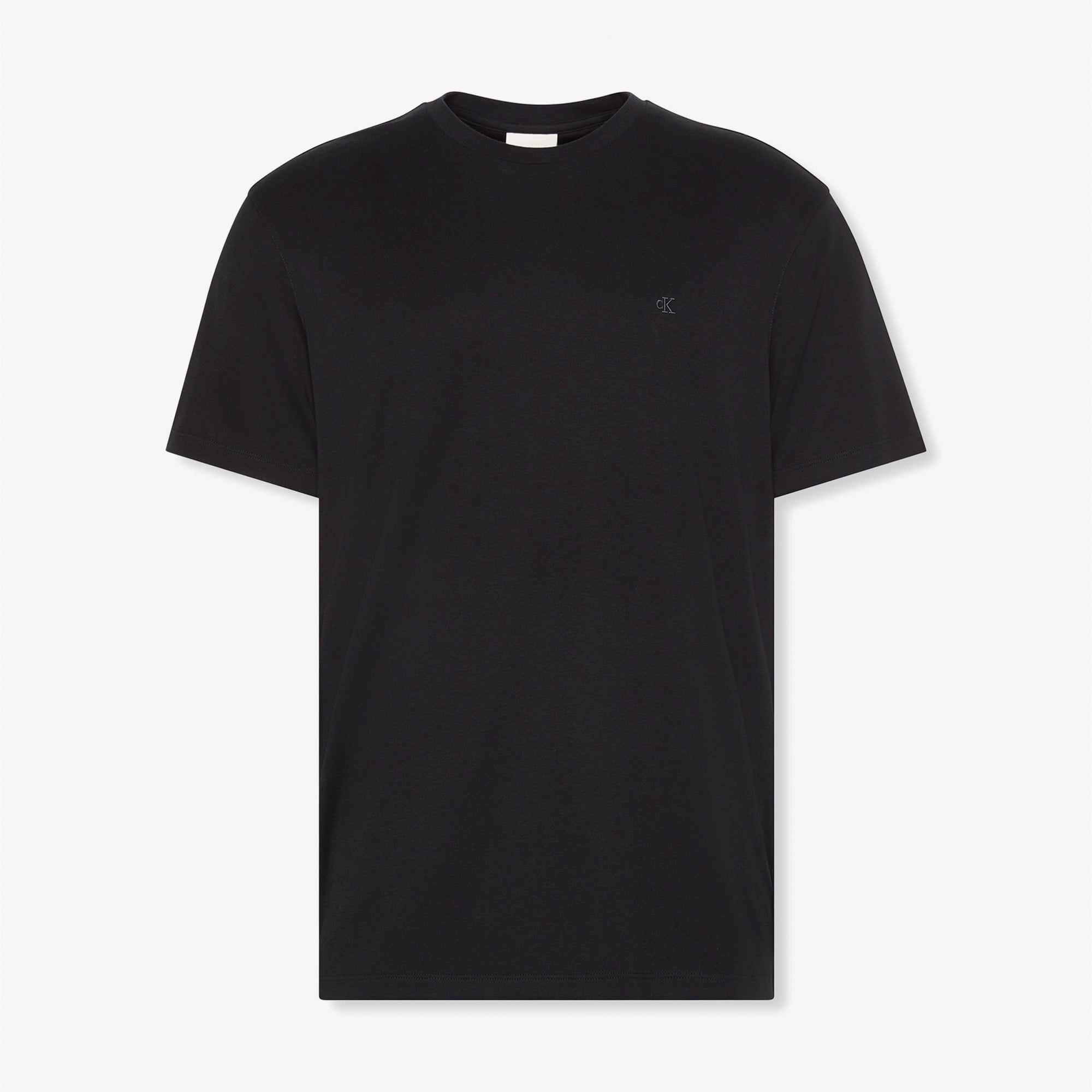 Calvin Klein Supima Chest Erkek Siyah T-Shirt