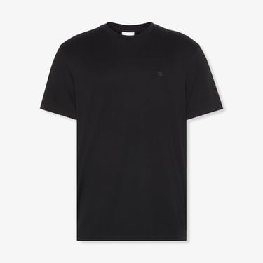  Calvin Klein Supima Chest Erkek Siyah T-Shirt