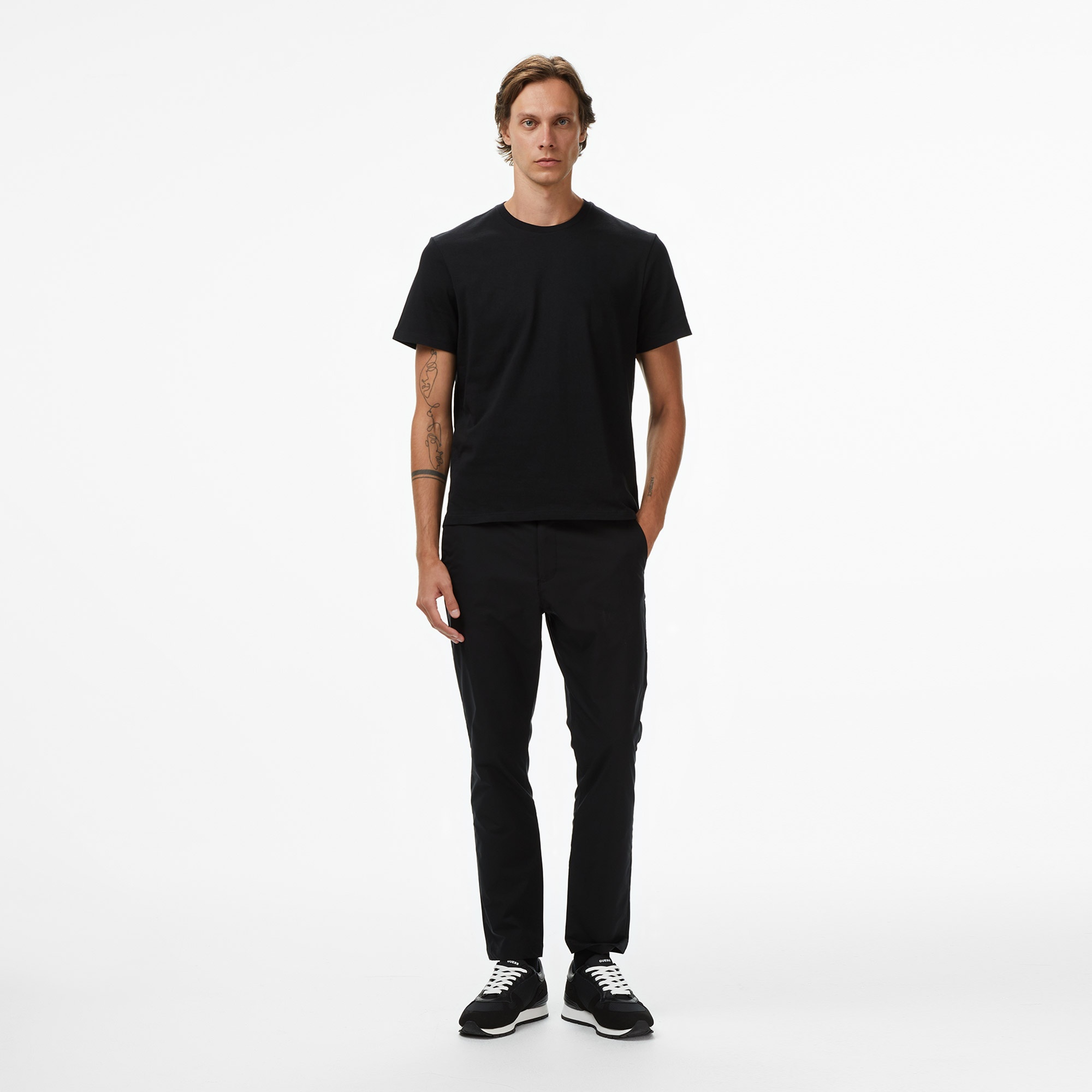 Calvin Klein Slim Erkek Siyah Pantolon