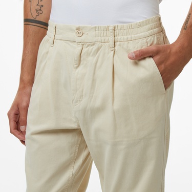  Tommy Hilfiger İsaac Light Cotton Erkek Bej Pantolon