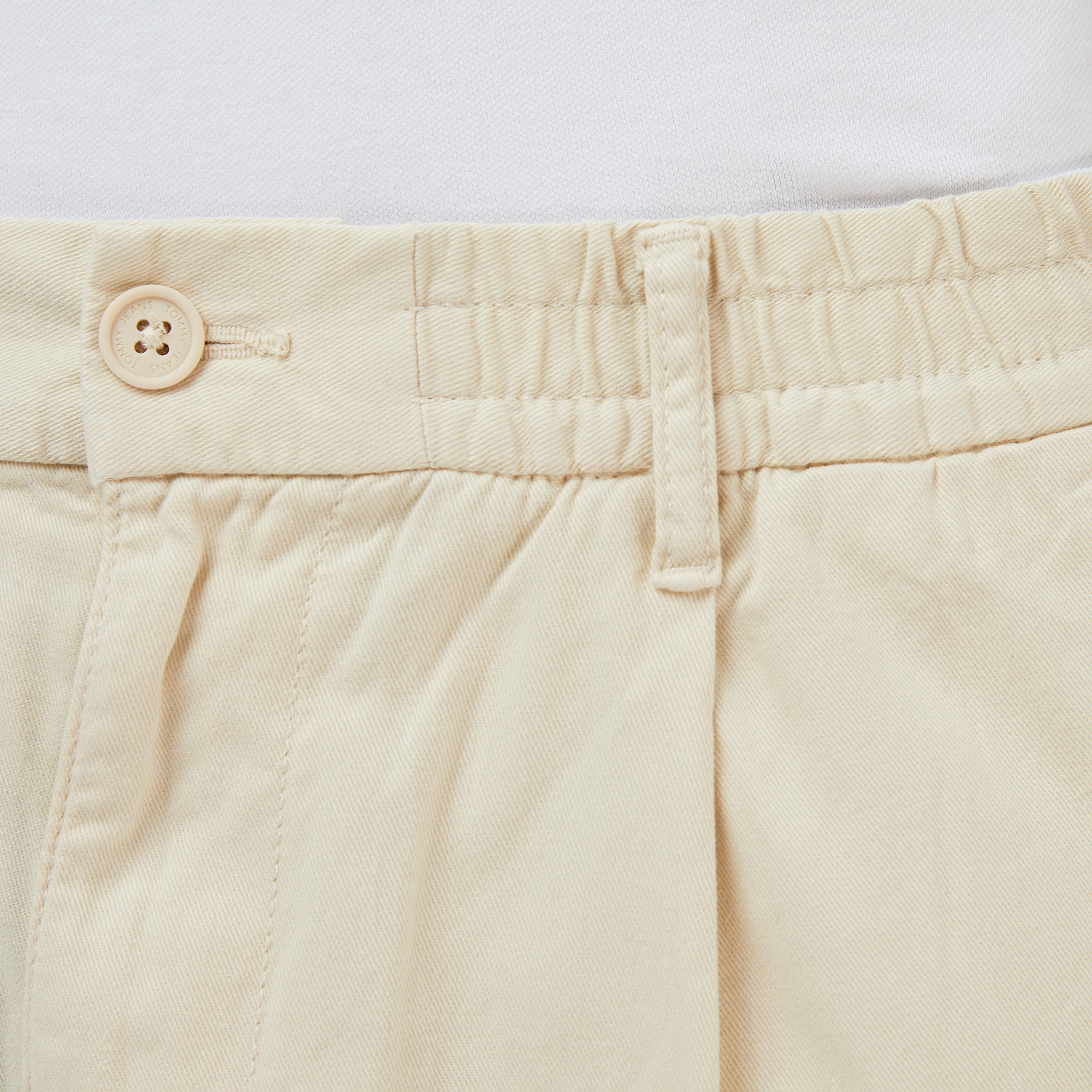 Tommy Hilfiger İsaac Light Cotton Erkek Bej Pantolon