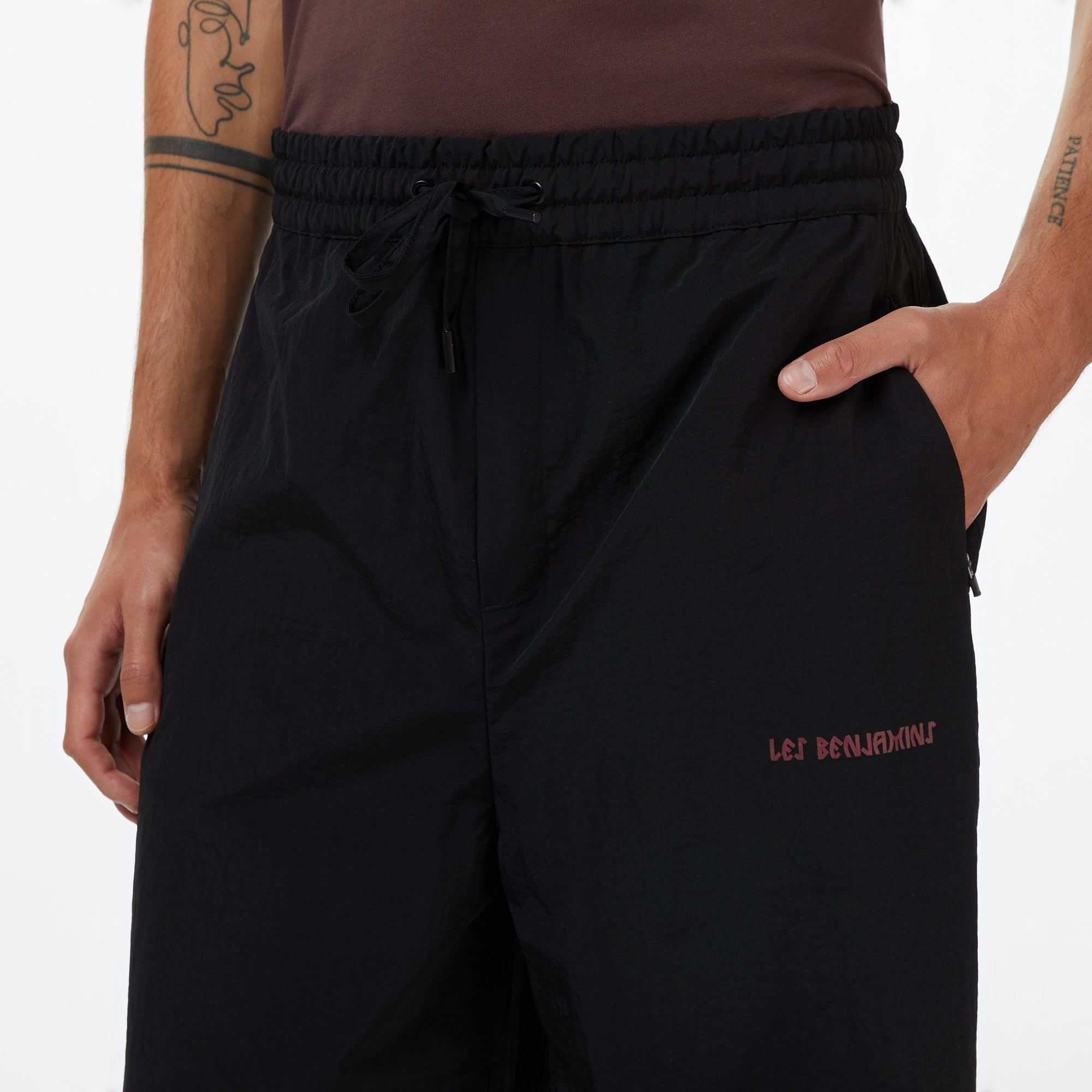 Les Benjamins Track 003 Erkek Siyah Pantolon