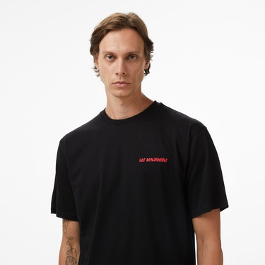  Les Benjamins Relaxed 025 Erkek Siyah T-Shirt