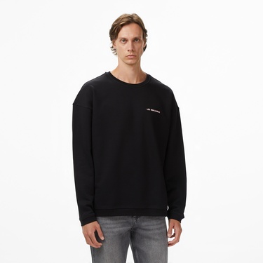  Les Benjamins 005 Erkek Siyah Sweatshirt