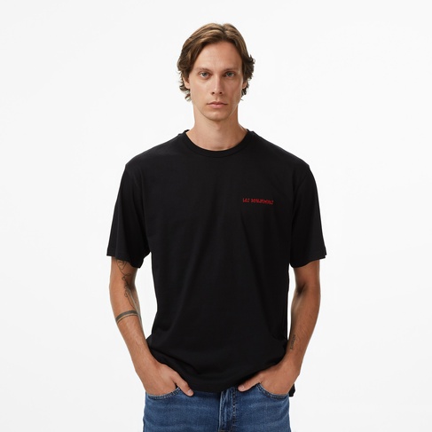  Les Benjamins Relaxed 026 Erkek Siyah T-Shirt