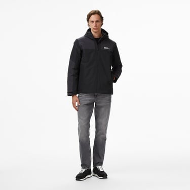  Jack Wolfskin Jasper Erkek Siyah Ceket