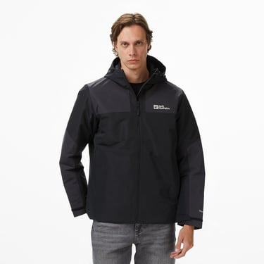  Jack Wolfskin Jasper Erkek Siyah Ceket
