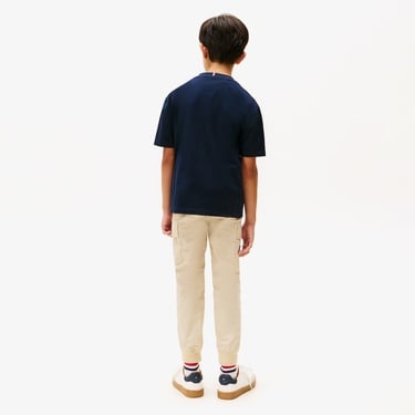  Tommy Hilfiger Flag Archive Çocuk Lacivert T-Shirt